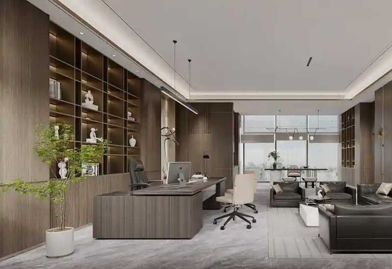 郑州财务公司装修如何提升保密性？雾化玻璃+隔音毡