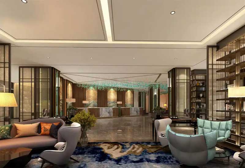 郑州酒店办公室装修设计：与酒店风格的协调统一