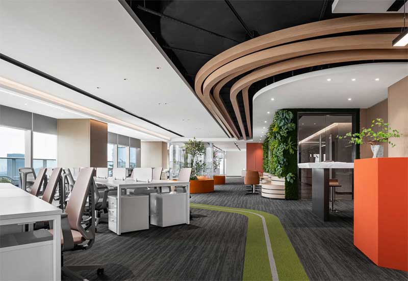 郑州办公室装修施工报价中人工费占比优化