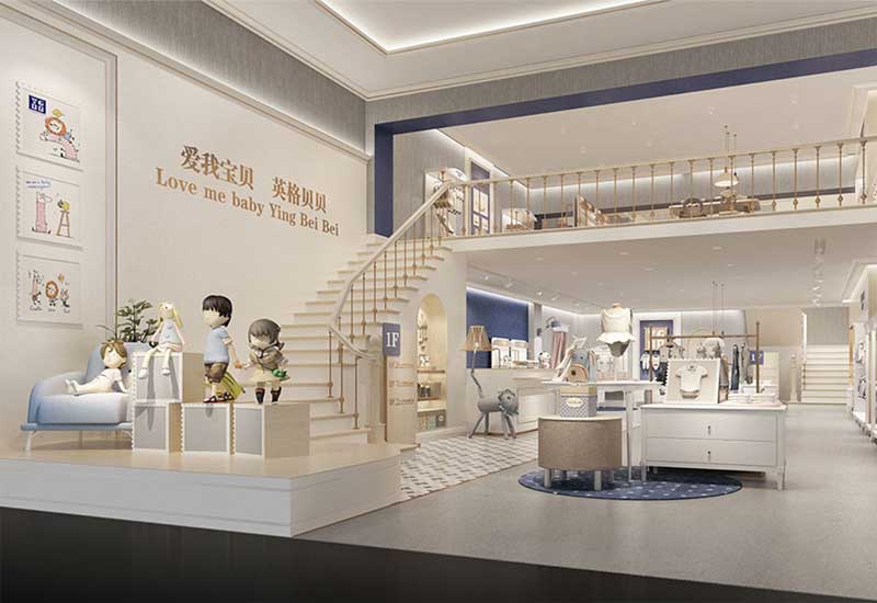 郑州服装店装修设计费用：试衣间镜子定制设计费