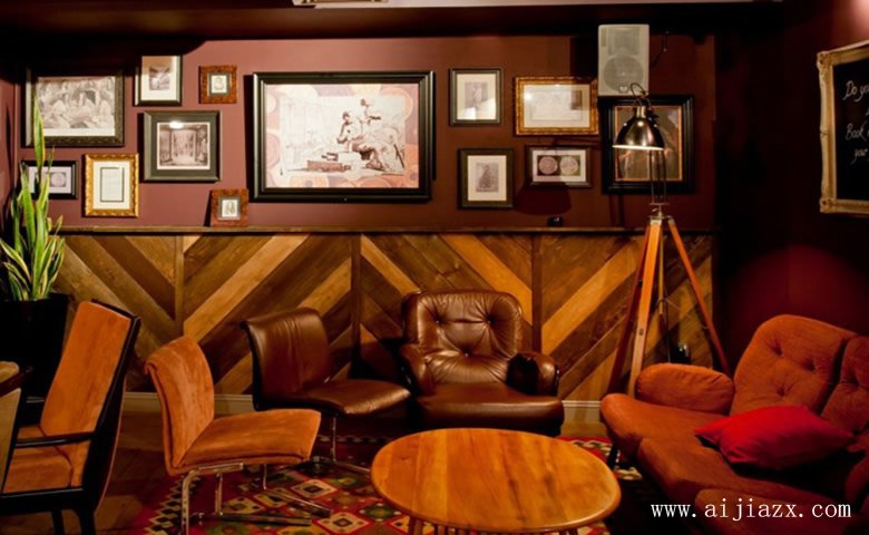 最新的餐馆装修效果图