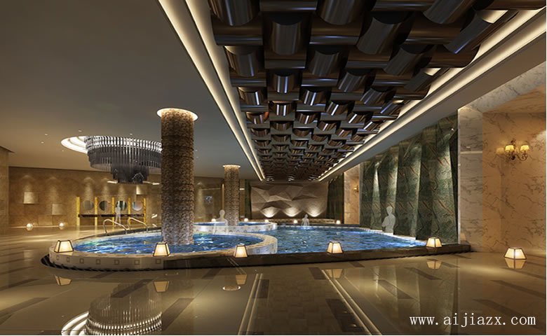 郑州多元化的休闲会所装修效果图