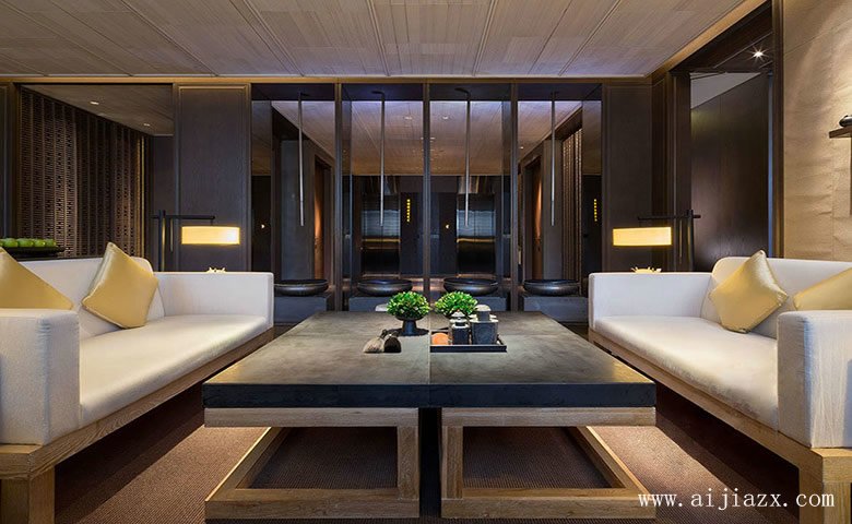 高级休闲会所装修效果图