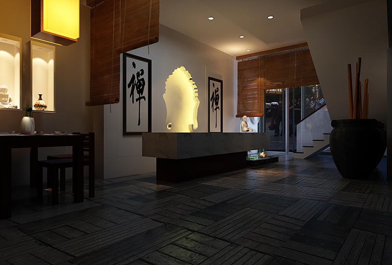 中医馆装修设计如何突出中医文化